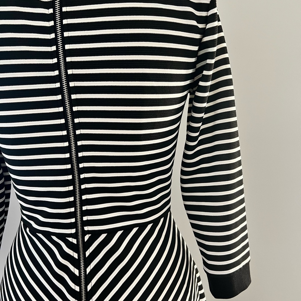 Black & White Skater Dress